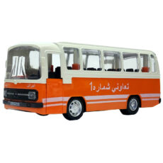 ماشین بازی مدل فلزی اتوبوس طرح بنز قدیم