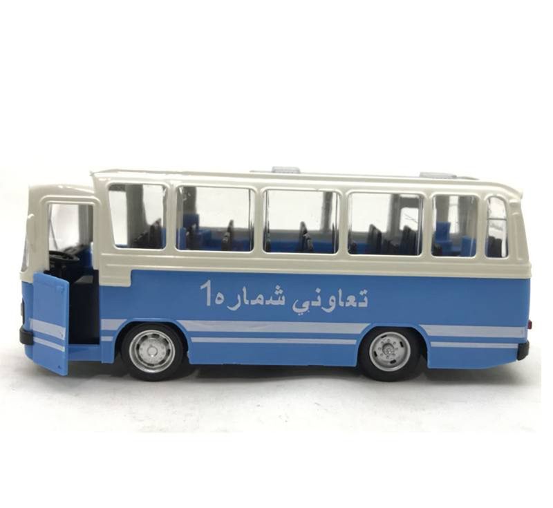 ماشین بازی مدل فلزی اتوبوس طرح بنز قدیم
