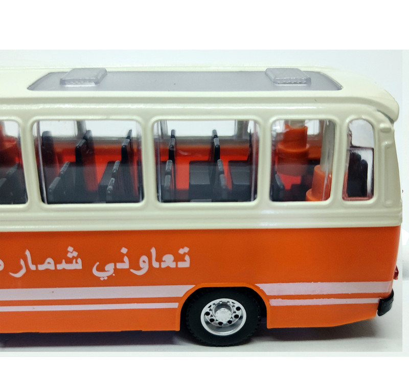 ماشین بازی مدل فلزی اتوبوس طرح بنز قدیم