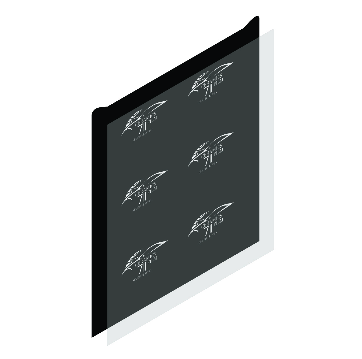 محافظ سرامیکی نمایشگر خودرو هفت یازده مدل الگانس شیلد (مات) مناسب برای KMC T8