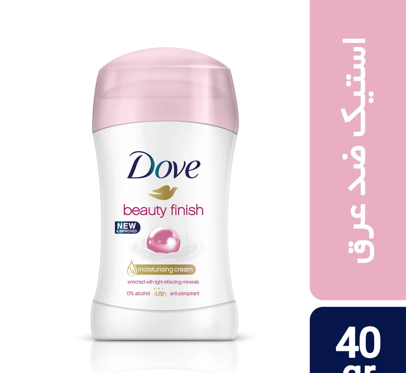 استیک ضد عرق داو مدل Beauty Finish حجم 40 گرم