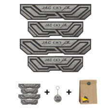 برچسب بدنه پارکابی خودرو شیپرس طرح چرم کد SP021 مناسب برای JAC J4 بسته 4 عددی