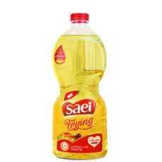 روغن سرخ کردنی بدون پالم شفاف ساعی - 1620 گرم