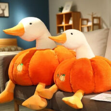 عروسک طرح غاز بالشتی مدل کدو کد JIMI110 ارتفاع 70 سانتی متر