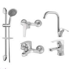 ست شیرآلات فاخته مدل مارگارت کد CH2 مجموعه 5 عددی