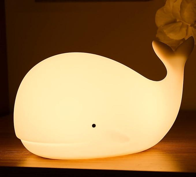 چراغ خواب سیلیکونی دلفین خوشحال