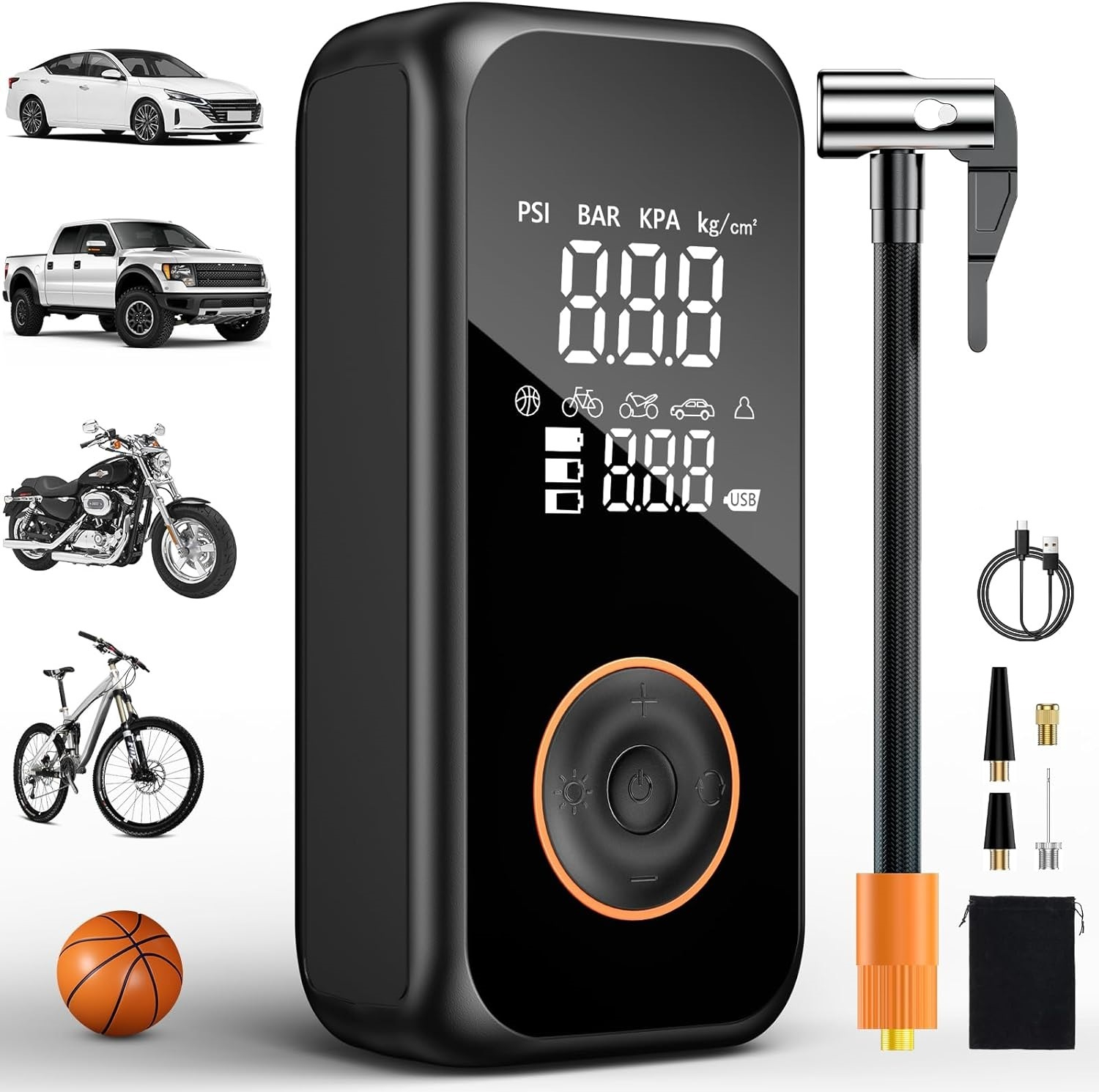 کمپرسور هوا 95 وات با حداکثر فشار 150 پی اس ای مدل MQ-CQB03