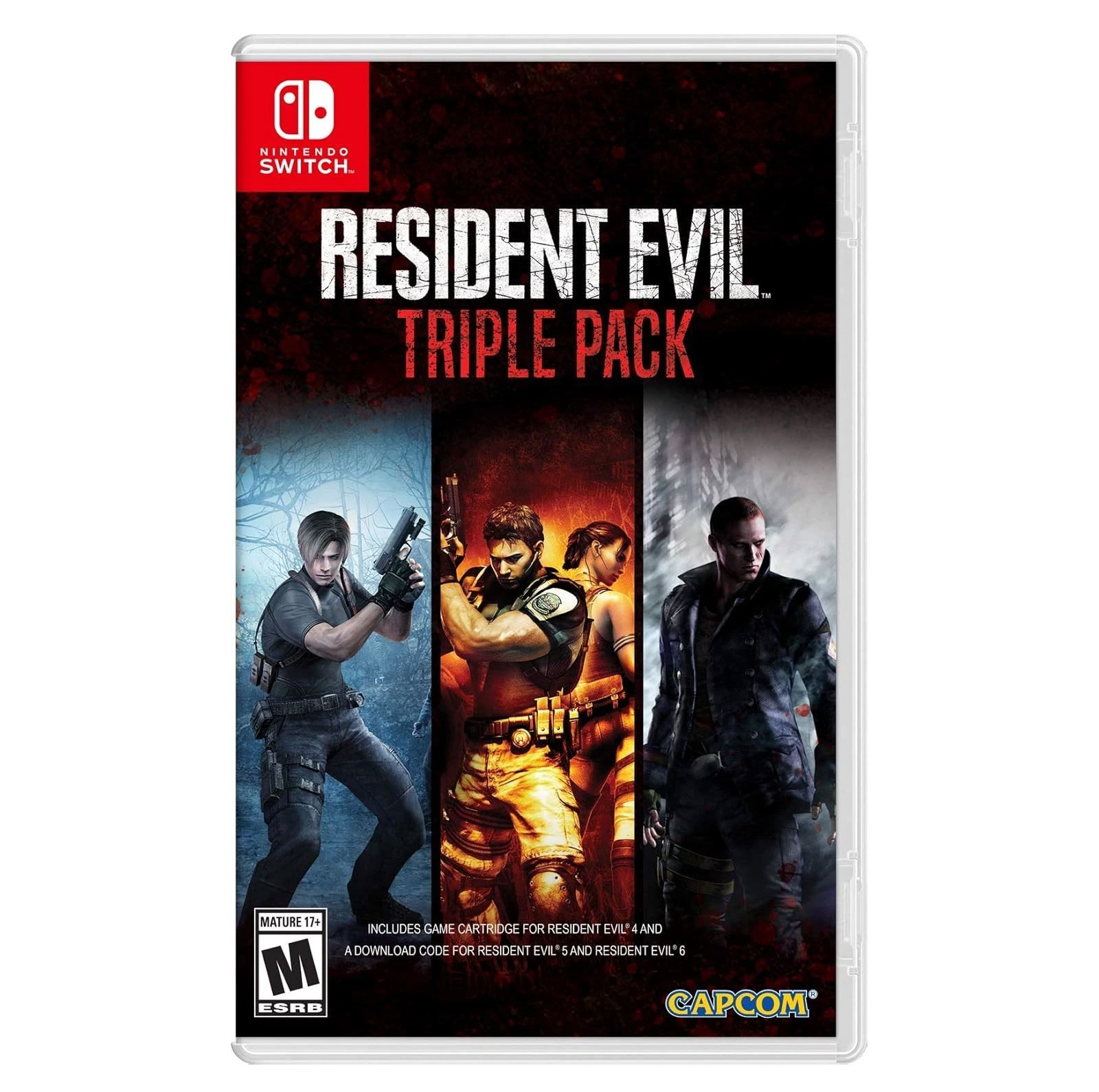 بازی Resident Evil Triple Pack مخصوص Nintendo Switch