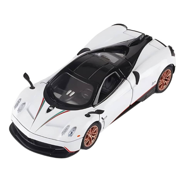 ماکت ماشین ناب سل مدل پاگانی هوایرا دودزا درب خفاشی METAL PAGANI