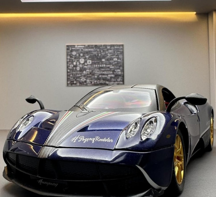 ماکت ماشین ناب سل مدل پاگانی هوایرا دودزا درب خفاشی METAL PAGANI