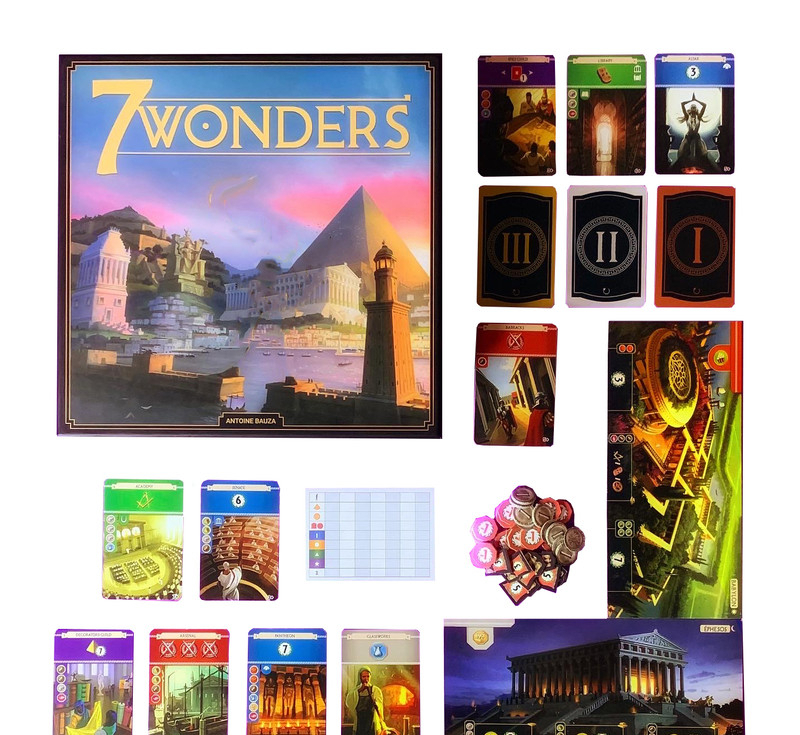 بازی فکری مدل 7wonders 2020