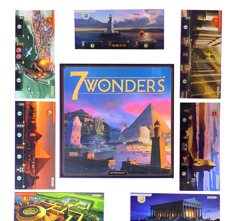 بازی فکری مدل 7wonders 2020