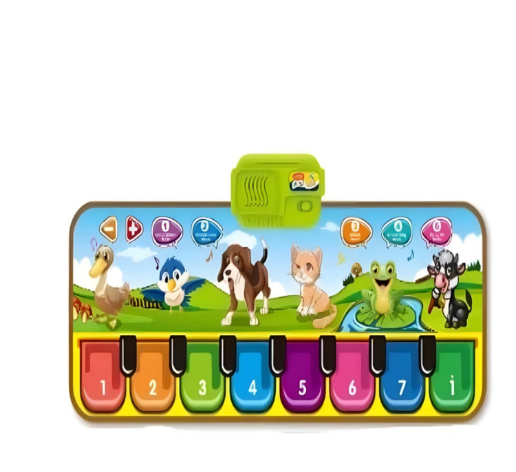 بازی آموزشی سفره موزیکال لمسی مدل پیانو کد 757-10