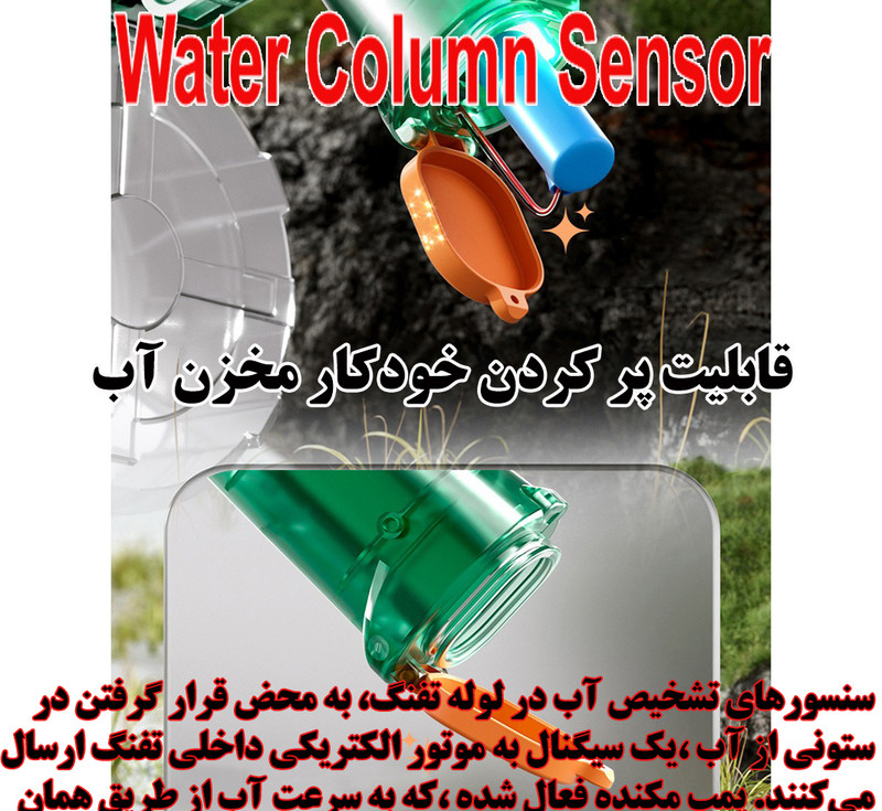 تفنگ آب پاش مدل M416