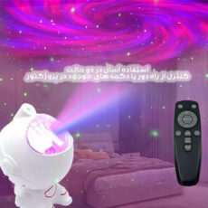 چراغ خواب اتاق کودک مدل فضانورد مینی کد starry sky-12RGB