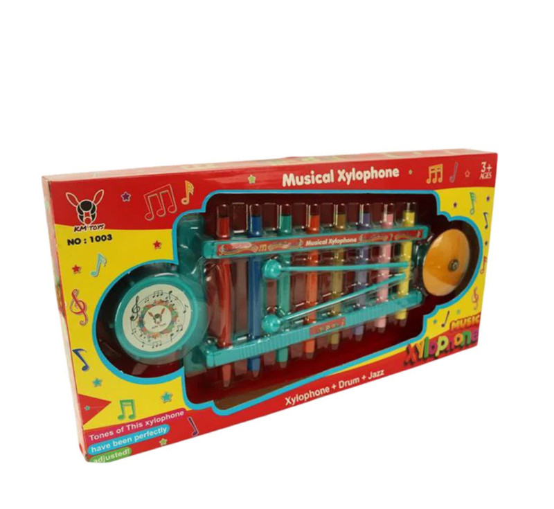 بازی آموزشی بلز ناب سل مدل ارگ موزیکال به همراه درام و جاز MUSICAL XYLOPHONE DRAME&JAAZ
