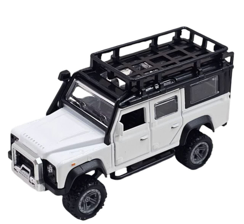 ماشین بازی ناب سل مدل لندروور فلزی چراغدار موزیکال Land Rover CAR with lights and music