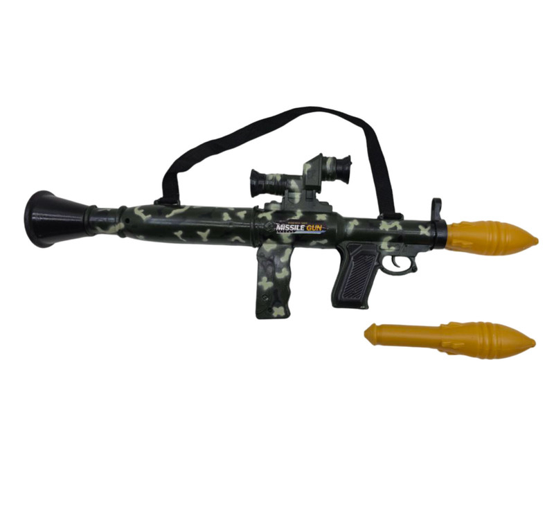 ست تفنگ بازی ناب سل مدل کماندو آر پی جی کلاشینکف کلت RPG AK-47 COLT