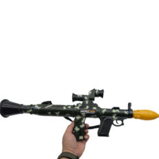 ست تفنگ بازی ناب سل مدل کماندو آر پی جی کلاشینکف کلت RPG AK-47 COLT