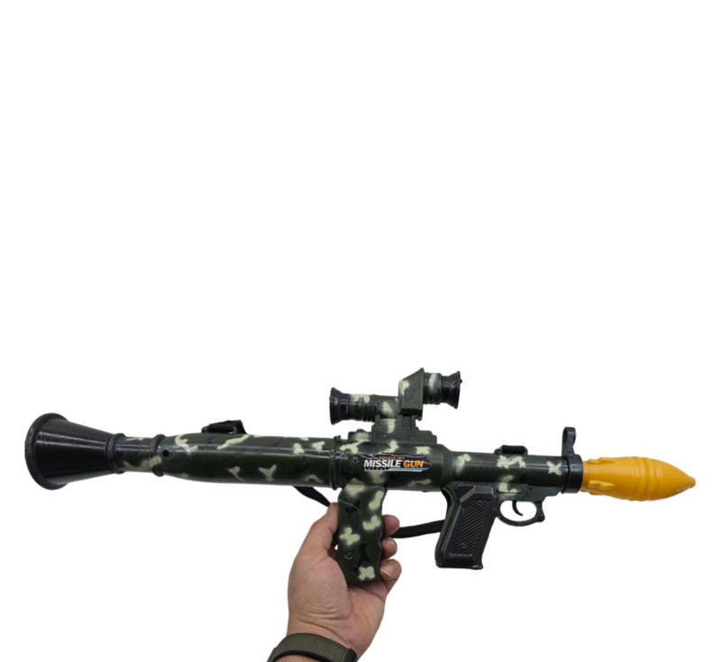 ست تفنگ بازی ناب سل مدل کماندو آر پی جی کلاشینکف کلت RPG AK-47 COLT