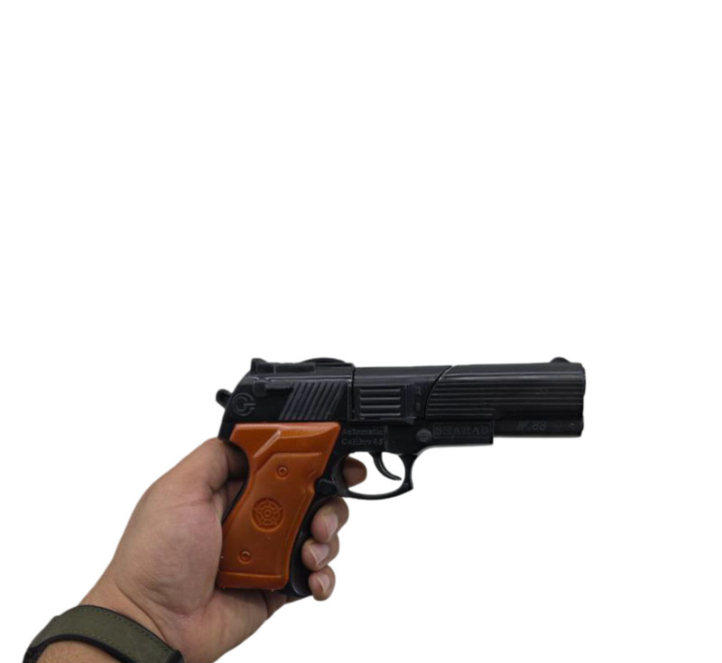 ست تفنگ بازی ناب سل مدل کماندو آر پی جی کلاشینکف کلت RPG AK-47 COLT