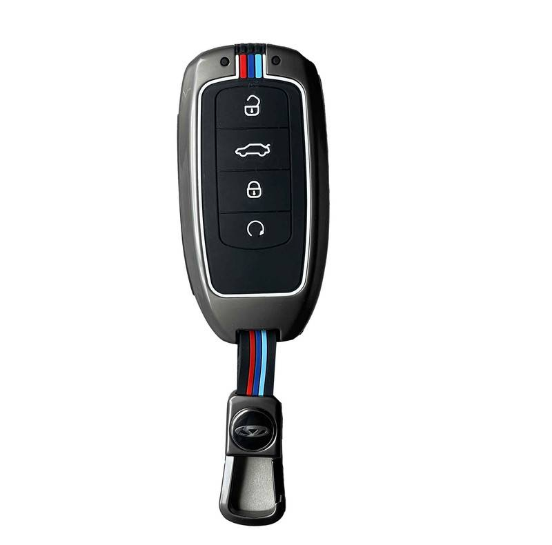 قاب ریموت و جاسوئیچی فلزی خودرو چیکال مدل P-895 مناسب برای تیگو 8 پرو