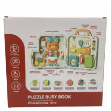 بازی آموزشی مونته سوری موزیکال مدل Puzzle Busy Book
