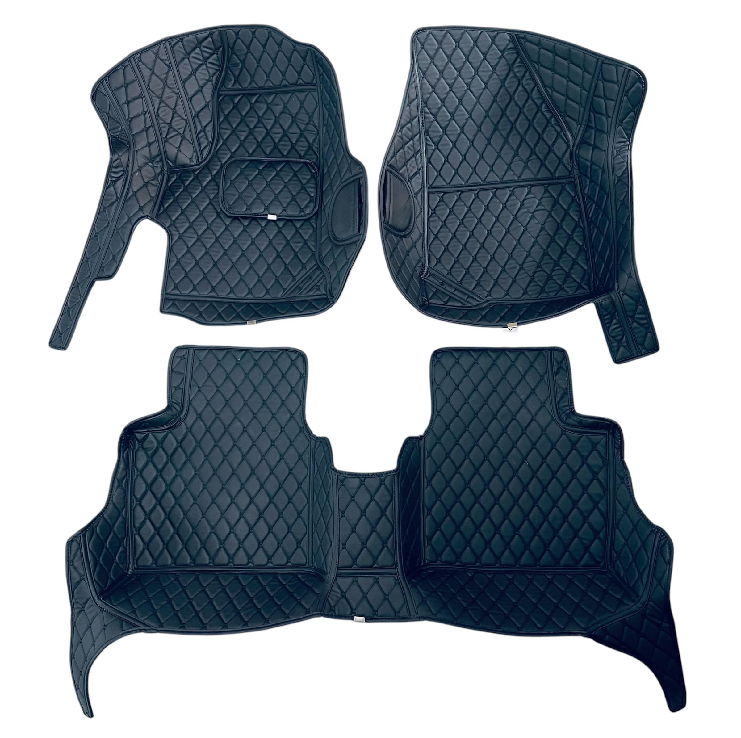 کفپوش 5 بعدی خودرو مدل Ts چرم گلدوزی مناسب برای تارا