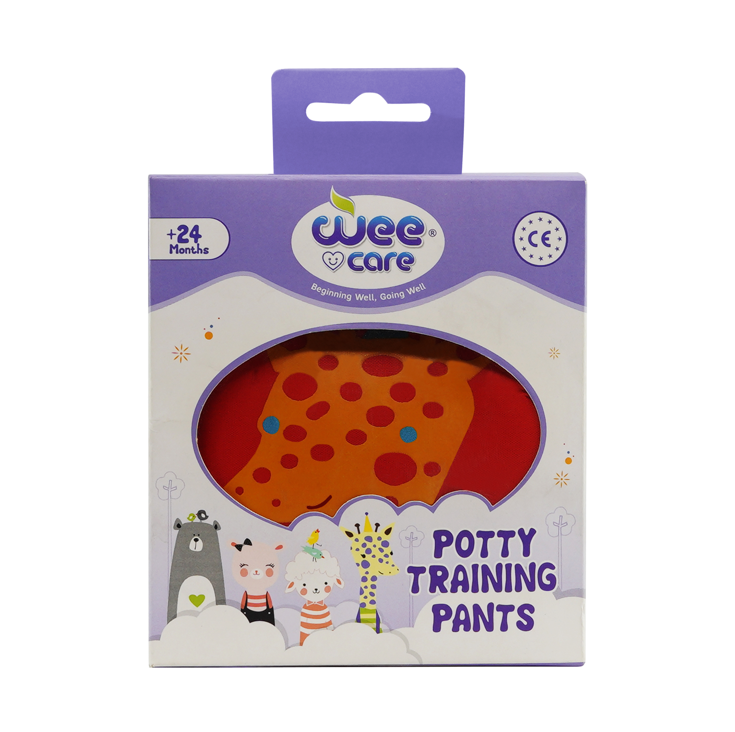 شورت آموزشی کودک وی کر مدل دکمه دار طرح giraffe کد U808