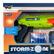 اسلحه بازی تیر ابری مدل Strom zone مجموعه 2 عددی