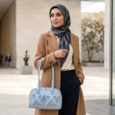 کیف رودوشی زنانه مدل پاپیونی کد 1373