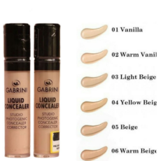 کانسیلر مایع گابرینی شماره 03 رنگ Light Beige