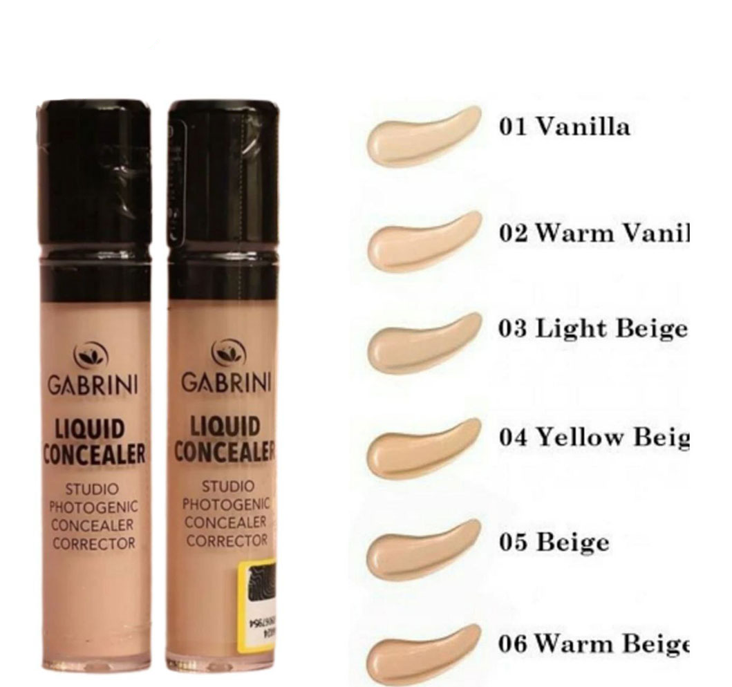 کانسیلر مایع گابرینی شماره 03 رنگ Light Beige