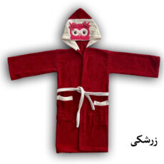 حوله پالتویی کودک هنرمند مدل حوله پالتویی  سایز 70x80 سانتی‌متر