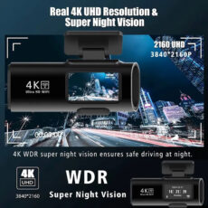 دوربین ثبت وقایع خودرو اتوویژن مدل Autovision 507 به همراه دوربین عقب