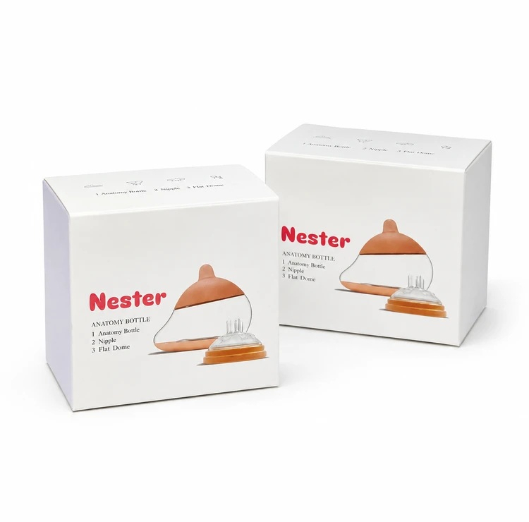 شیشه‌ شیر نستر مدل anatomi bottle ظرفیت 240 میلی لیتر