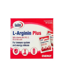 ساشه ال آرژنین پلاس یوروویتال بسته 14 عددی
