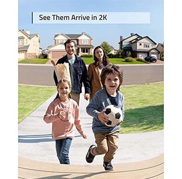 درب باز کن هوشمند یوفی مدل Video Doorbell 2K