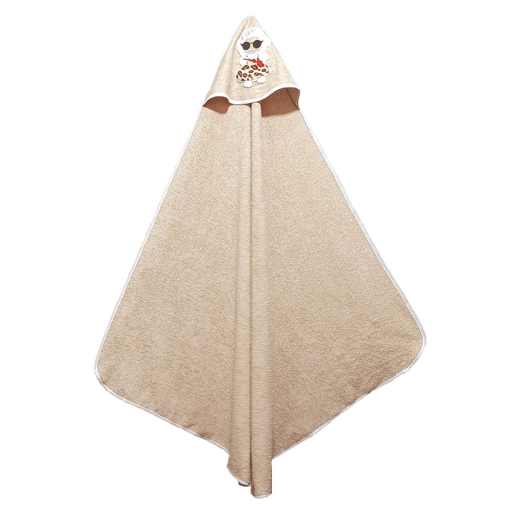 حوله دورپیچ نوزاد مدل 03 سایز 130x145 سانتی‌متر