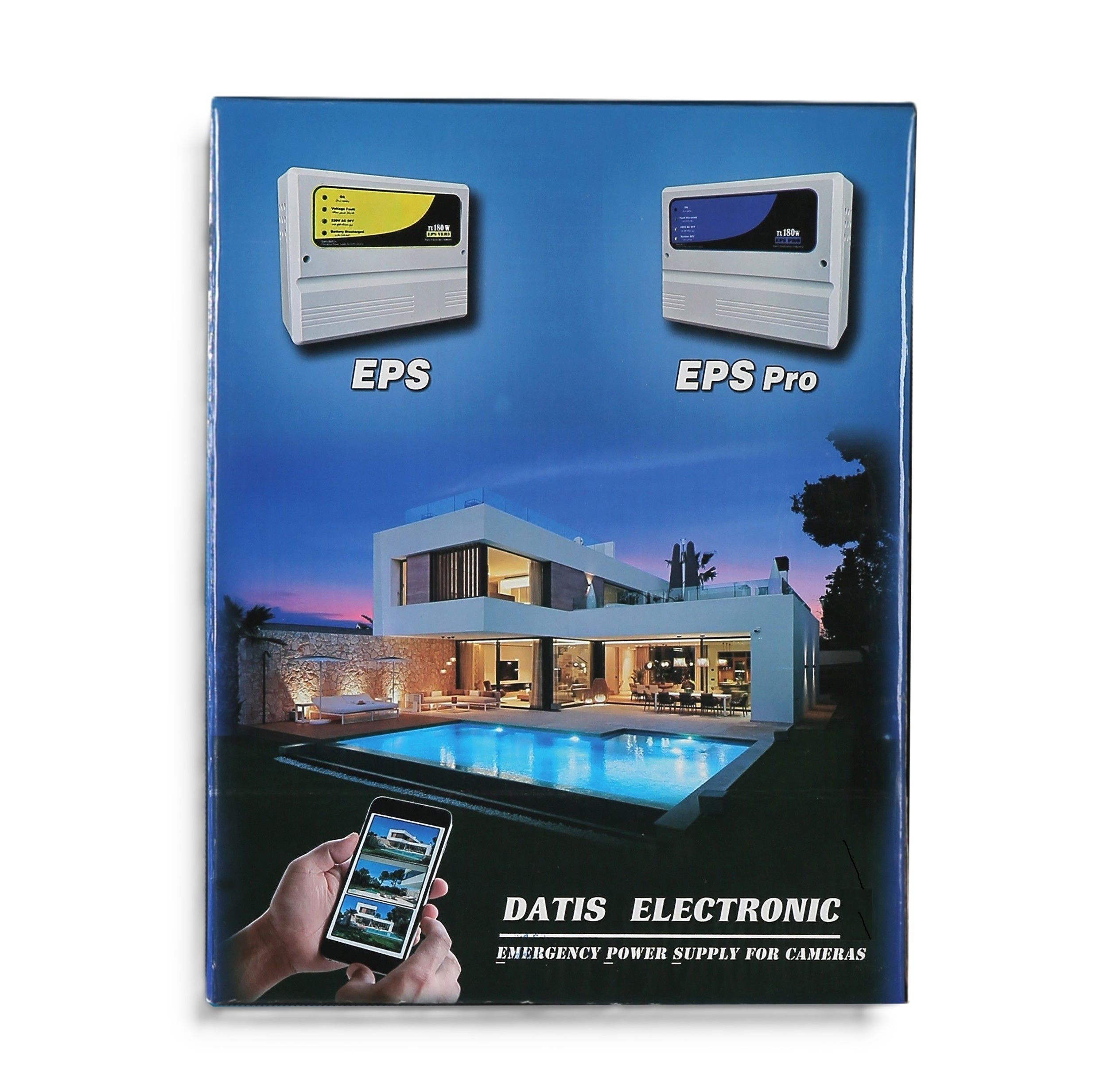 یو پی اس دوربین مدار بسته داتیس مدل EPS_PRO_240 ظرفیت 240 ولت آمپر