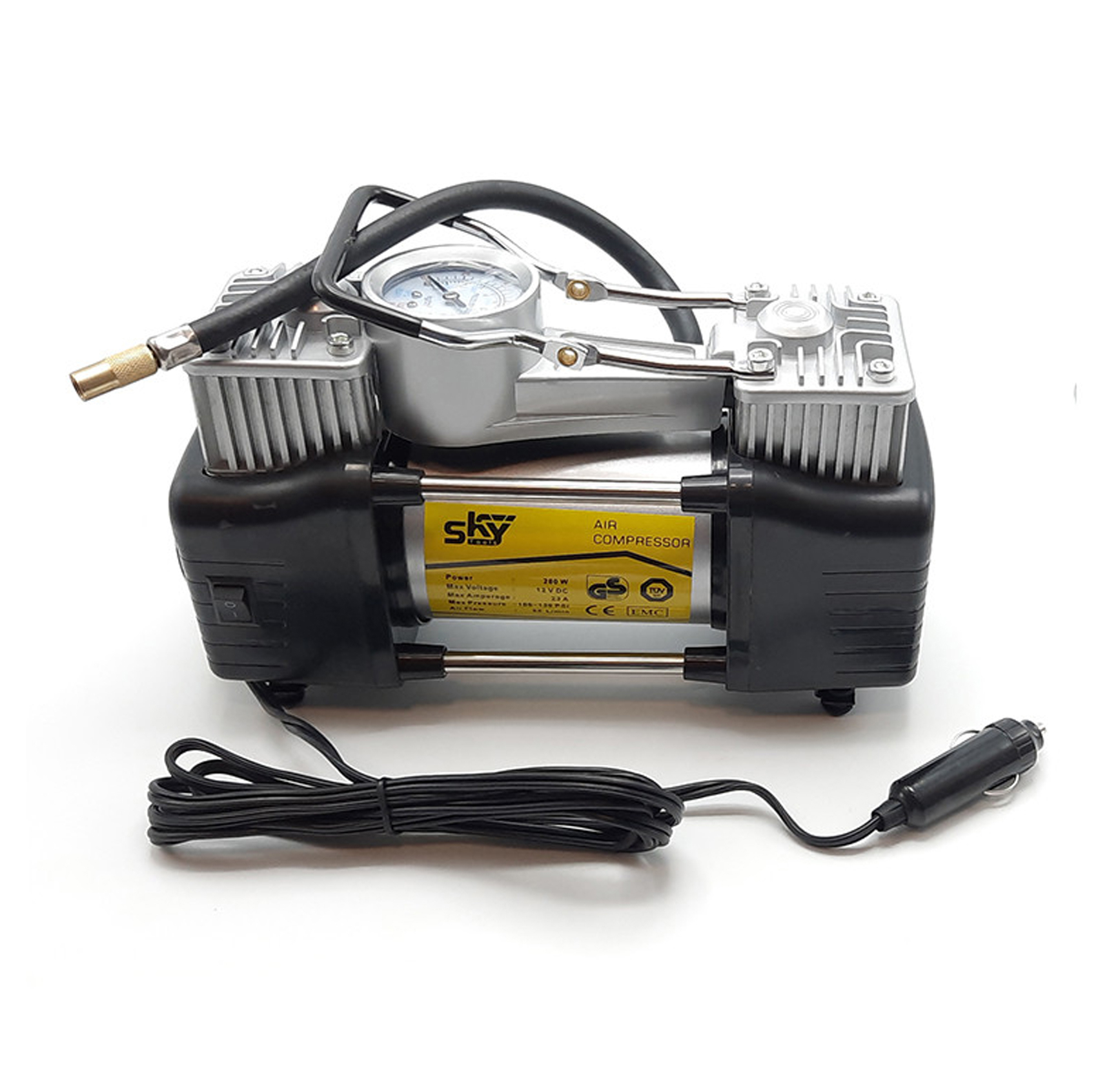 کمپرسور فندکی هوا توربو مدل zxz-15 مجموعه 15 عددی