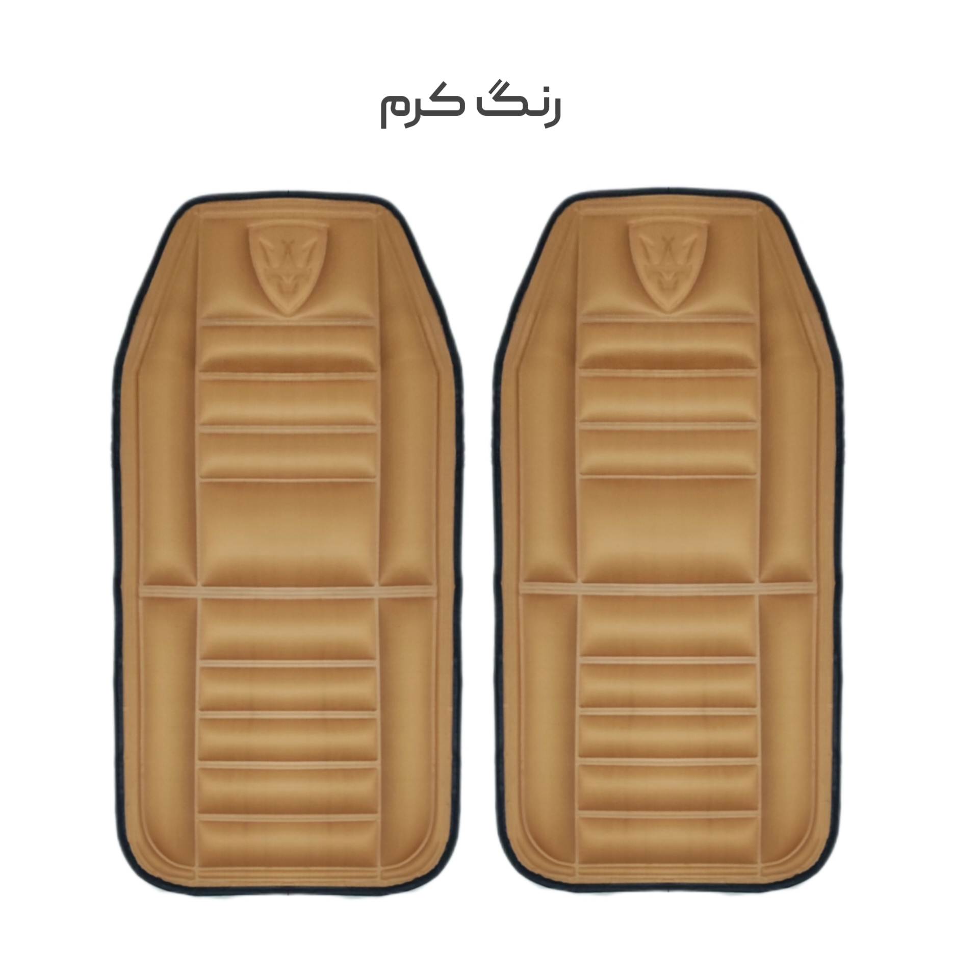 پشتی طبی صندلی خودرو مدل عرقگیر کد k222 مجموعه 2 عددی