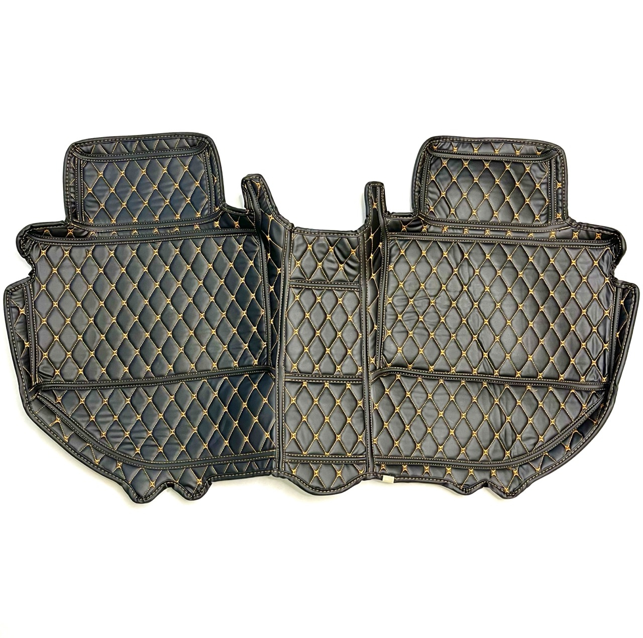 کفپوش خودرو پنجبعدی مدل چرم گلدوزی مناسب برای ام وی ام X33new، X33، X33s به همراه کفپوش صندوق