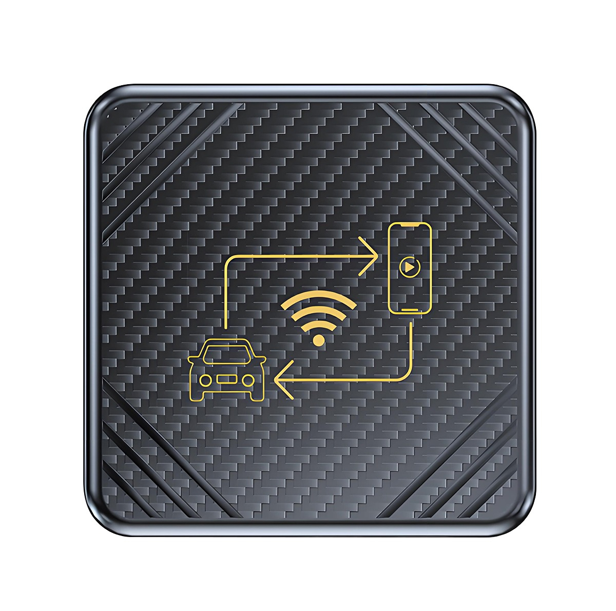 کارپلی و اندروید اتو مدل Wireless CarPlay/Android Auto Q1 به همراه کابل Type-C به USB و کابل Type-C به Type-C