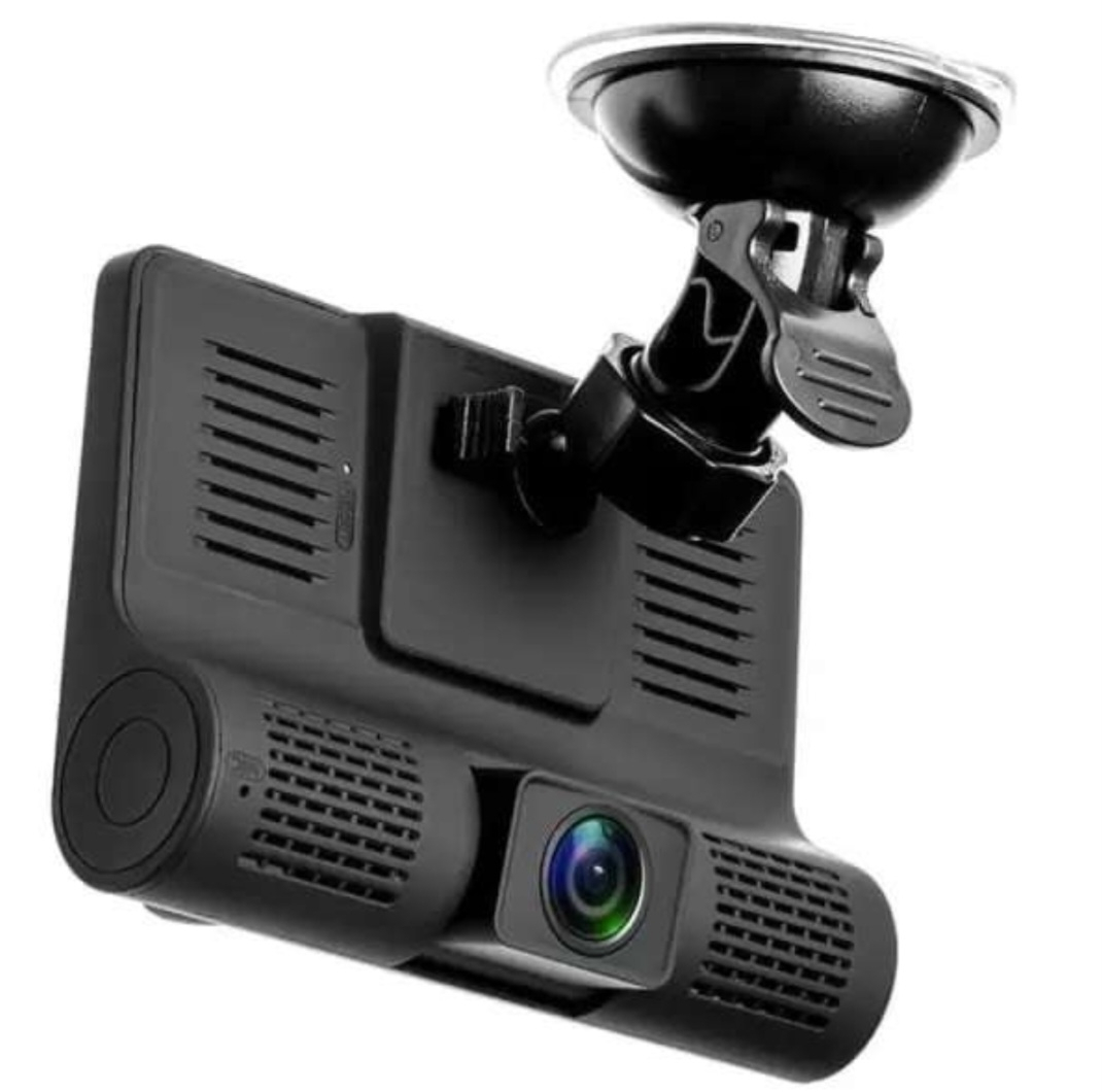 دوربین ثبت وقایع خودرو ویدئو کار مدل Dvr طرح سه لنز