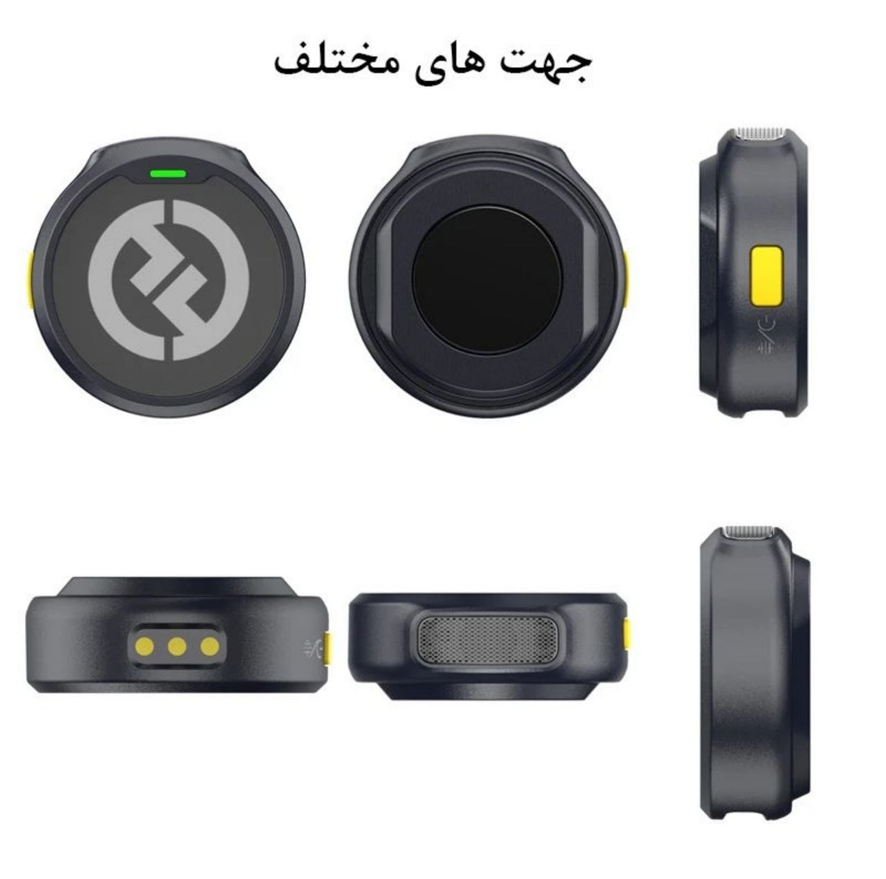 میکروفن یقه ای هالی لند مدل LARK M2  با درگاه اتصال USB-C
