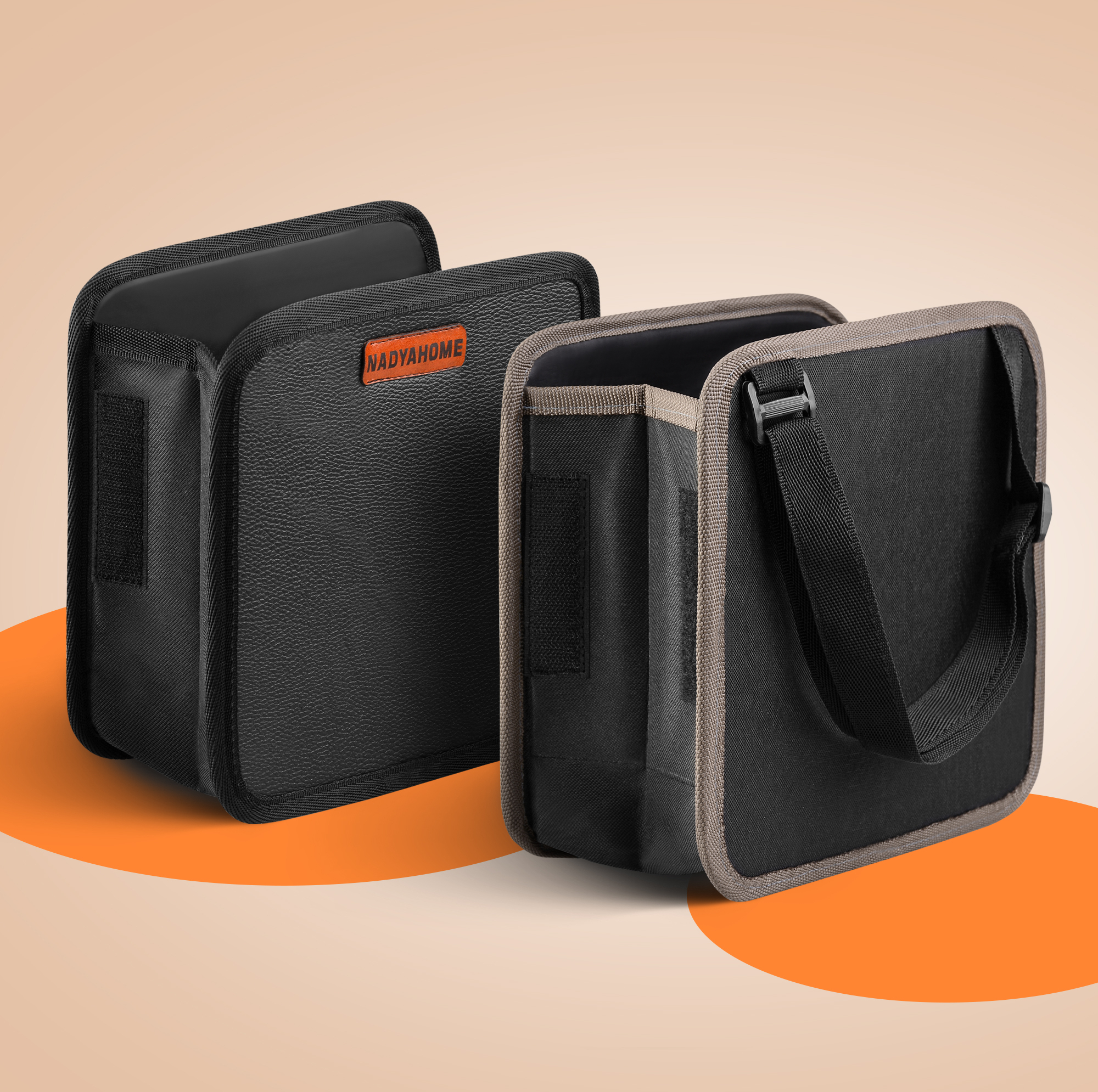 سطل زباله خودرو نادیاهوم مدل foldable4849