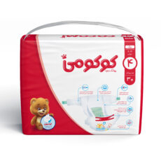پوشک کودک کوکومی مدل اکو با لوسیون سایز 4 بسته 30 عددی