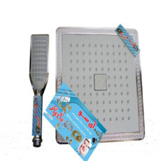 سردوش حمام آی سو مدل رسوب گیر کد 20*20 مجموعه 2 عددی