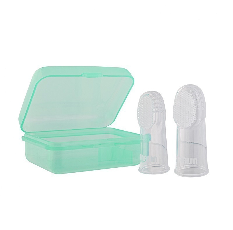 مسواک نوزاد فارلین مدل انگشتی کد BB-41001 بسته دو عددی